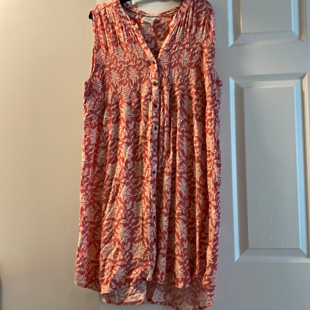 Knox Rose Sleeveless Flowy Dresss Size XXL